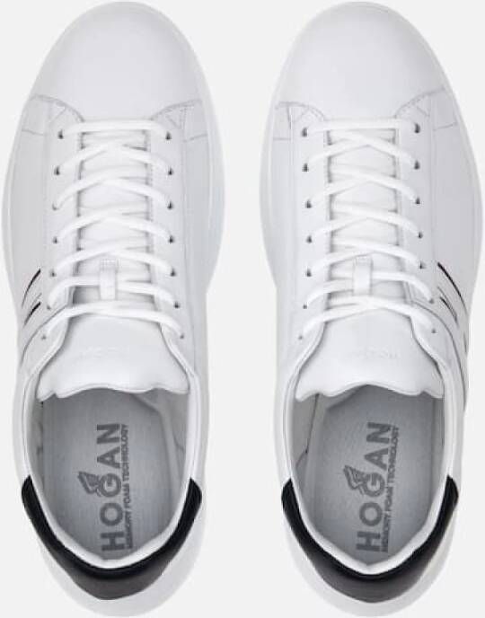 Hogan Geveterde Sneaker White Heren