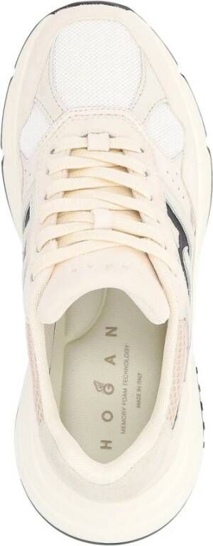 Hogan Geveterde Sneakers White Dames