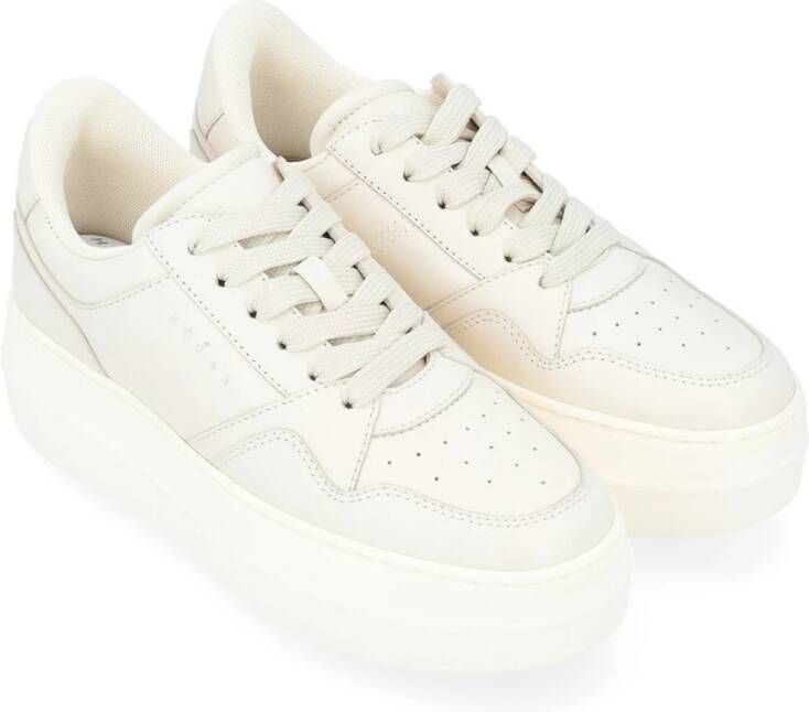 Hogan Geveterde Sneakers White Dames