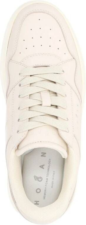 Hogan Geveterde Sneakers White Dames