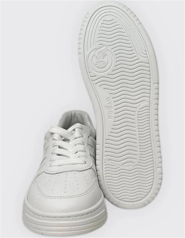 Hogan Geveterde Sneakers White Dames