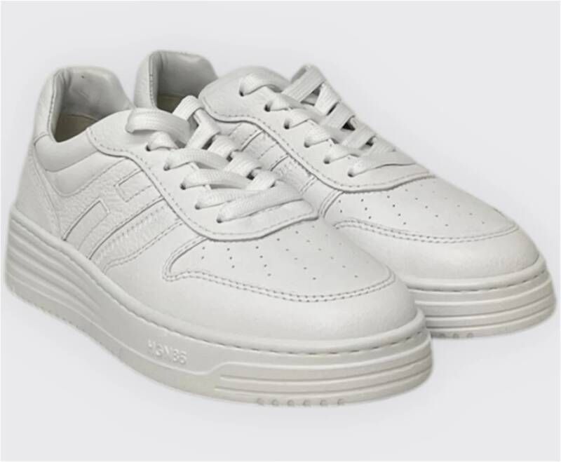 Hogan Geveterde Sneakers White Dames