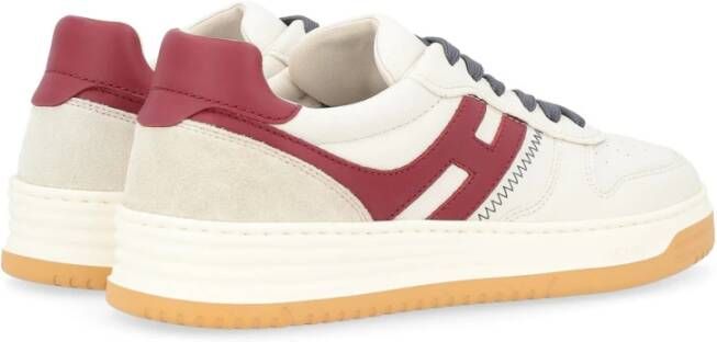 Hogan Geveterde Sneakers White Heren