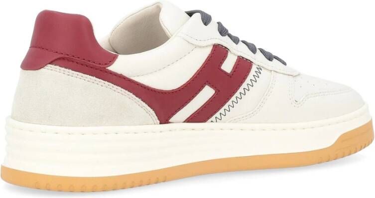 Hogan Geveterde Sneakers White Heren