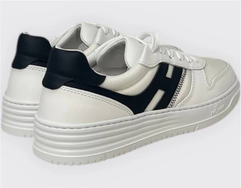 Hogan Geveterde Sneakers White Heren