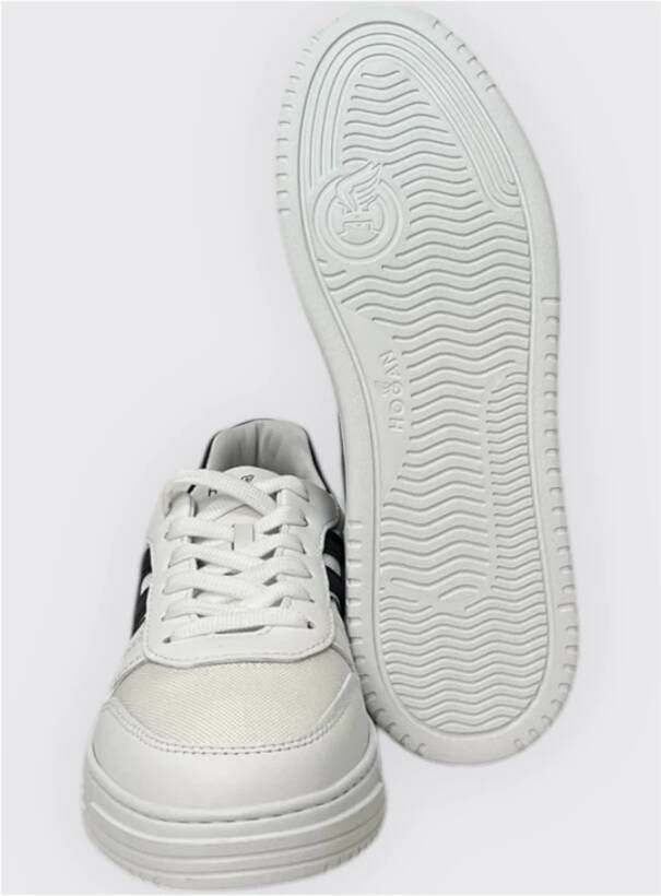 Hogan Geveterde Sneakers White Heren