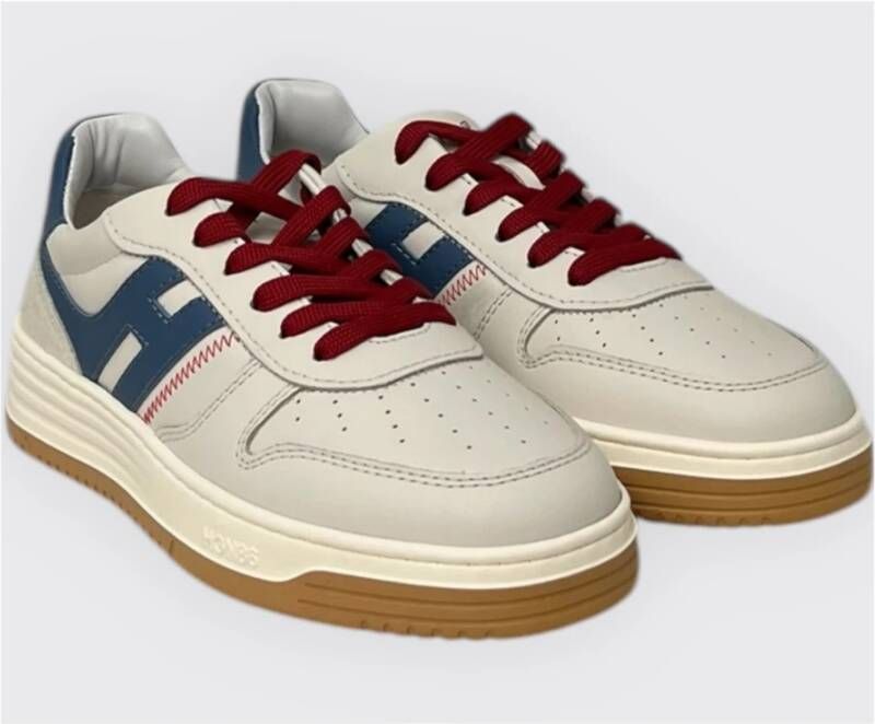 Hogan Geveterde Sneakers White Heren