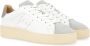 Hogan Geveterde Stijl Sneakers met Gaten White Dames - Thumbnail 2