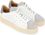 Hogan Geveterde Stijl Sneakers met Gaten White Dames - Thumbnail 4