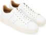 Hogan Geveterde Stijl Sneakers met Gaten White Dames - Thumbnail 3