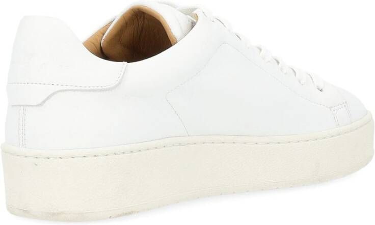 Hogan Geveterde Stijl Sneakers met Gaten White Dames