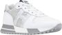 Hogan Glitter Stof Veters Dames Sneakers White Dames - Thumbnail 2