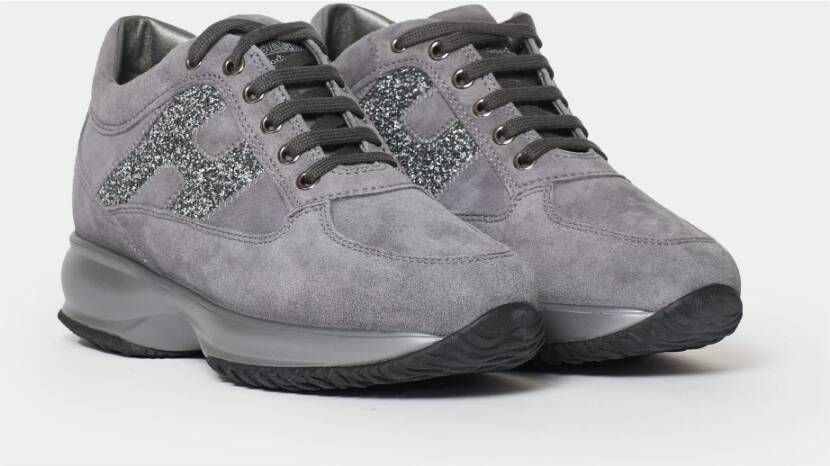 Hogan Grigio Interactieve Sneakers Gray Dames