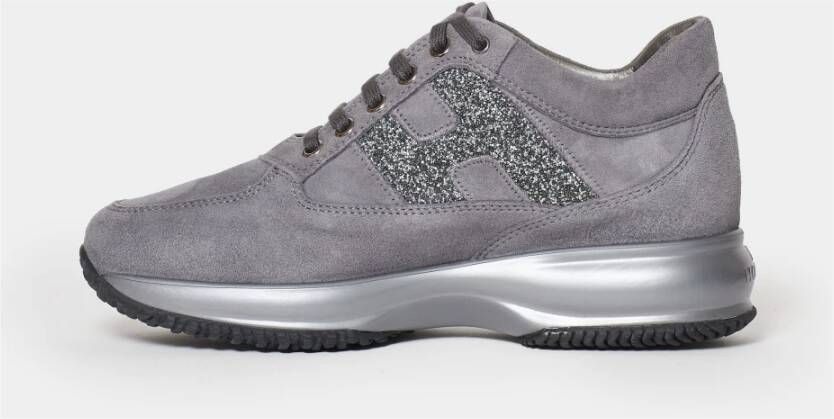 Hogan Grigio Interactieve Sneakers Gray Dames