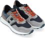 Hogan Grijze en Blauwe Sneaker H601 Gray Heren - Thumbnail 3