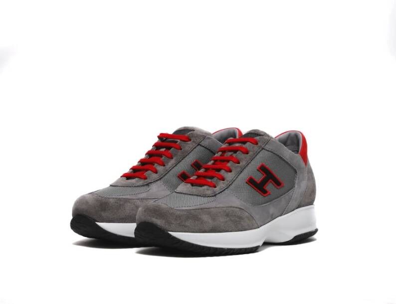 Hogan Grijze Interactieve Sneakers voor Mannen Gray Heren