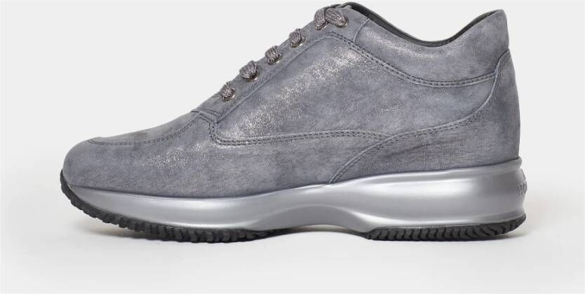 Hogan Grijze Interactieve Sneakers voor Vrouwen Gray Dames