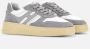 Hogan Grijze Retrostijl Sneakers Gray Dames - Thumbnail 3