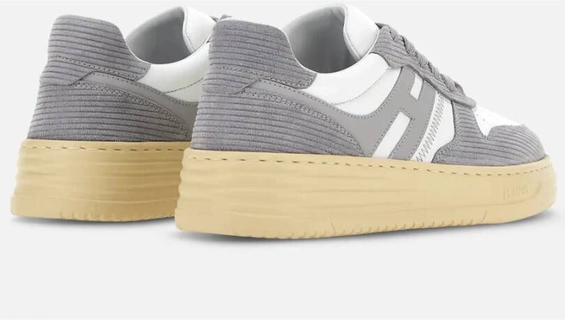 Hogan Grijze Retrostijl Sneakers Gray Dames