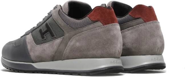 Hogan Grijze Sneakers Aw23 Comfort Stijl Gray Heren