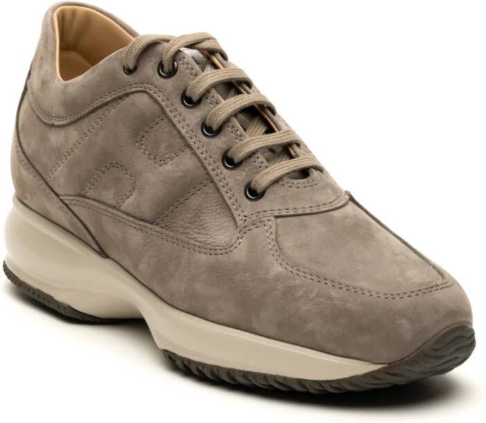 Hogan Grijze Sneakers Calzature Gray Dames