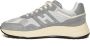 Hogan Grijze Sneakers Hyperlight Leer Mesh Gray Heren - Thumbnail 3