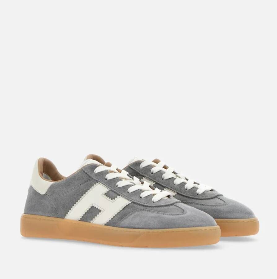 Hogan Grijze Sneakers met Memory Foam Binnenzool Gray Heren