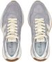 Hogan Grijze Sneakers van Kalfsleer met Beige Logo Gray Dames - Thumbnail 4