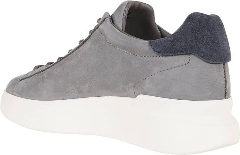 Hogan Grijze Sneakers Verhoog Stijl Comfort Gray Heren