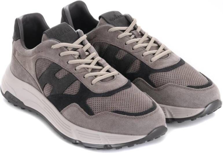 Hogan Grijze Sneakers voor Mannen Gray Heren