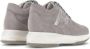 Hogan Grijze Suède Panel Sneakers Metallic Logo Gray Dames - Thumbnail 11