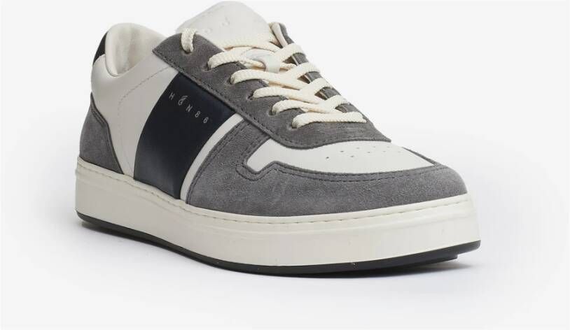 Hogan Grijze Suède Sneakers Aw24 Gray Heren