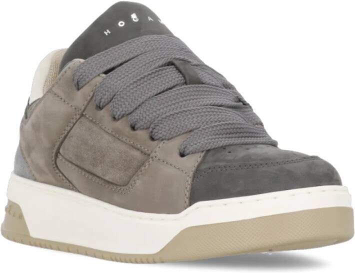 Hogan Grijze Suède Sneakers voor Vrouw Gray Dames