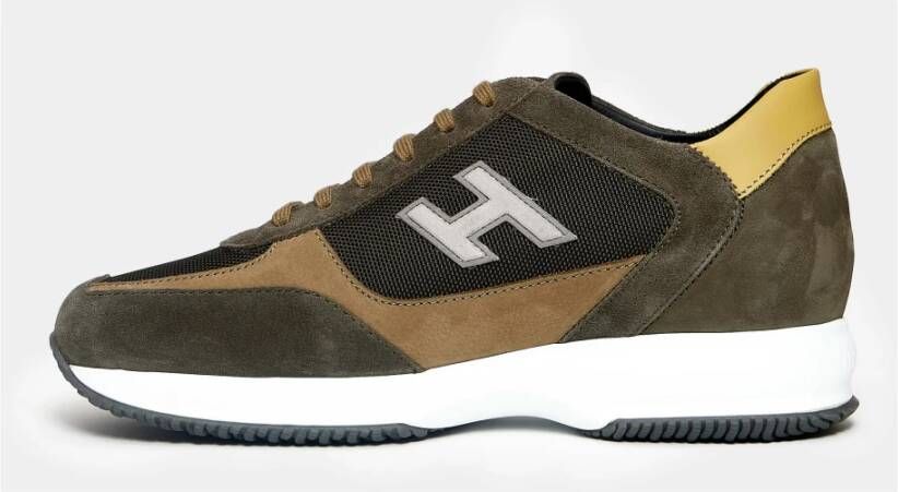 Hogan Groene Interactieve Sneakers voor Mannen Green Heren