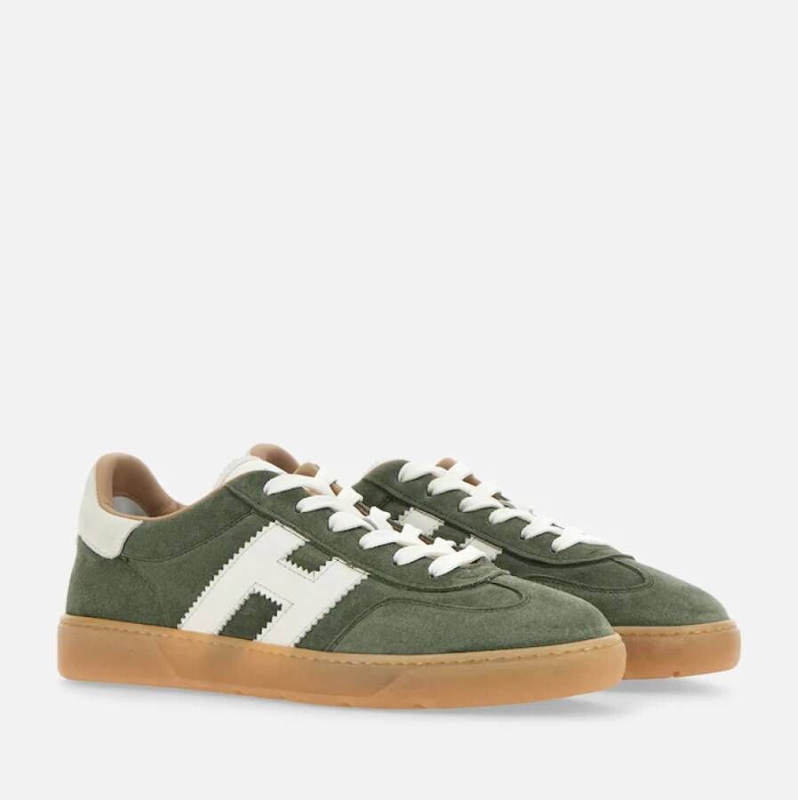 Hogan Groene Sneakers met Memory Foam Binnenzool Green Heren