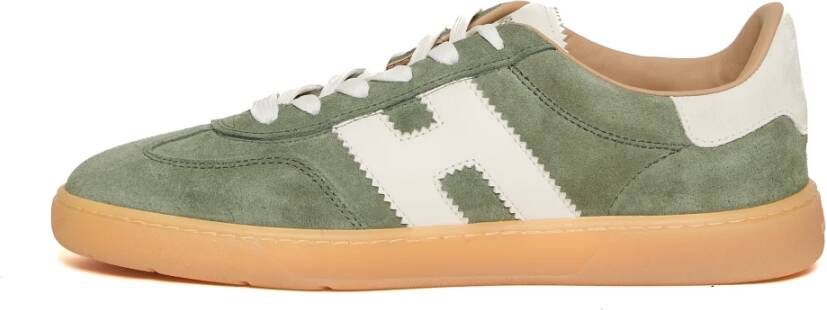 Hogan Groene Sneakers Ss25 Stijlvolle Herenschoenen Green Heren