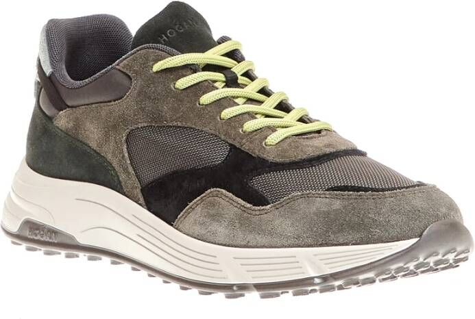 Hogan Groene Sneakers Stijlvol Modern Comfortabel Green Heren