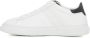 Hogan Witte Leren Sneakers met Blauwe Details White Heren - Thumbnail 2