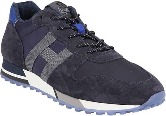 Hogan H383 Sneakers Blauw Heren