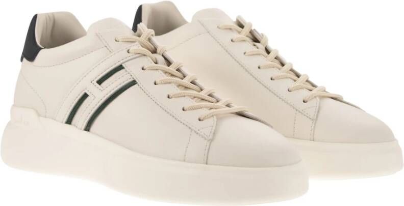 Hogan H580 Heren Sneakers met Aerodynamische Zool Beige Heren