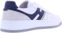 Hogan Witte sneakers met marineblauw detail White Heren - Thumbnail 7