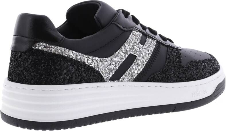 Hogan Stijlvolle Sneakers voor Dames Zwart Dames