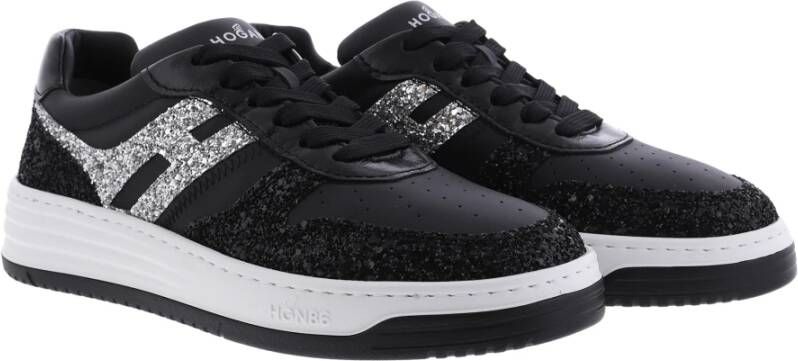 Hogan Stijlvolle Sneakers voor Dames Zwart Dames