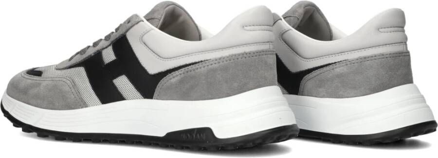 Hogan Heren Hyperlight Allac Sneakers Grijs Suède Gray Heren