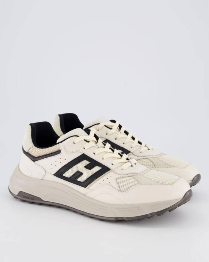 Hogan Heren Hyperlight Veterschoenen Beige Heren