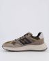 HOGAN Sneakers Heren Mesh Combi Runner Maat: 40 5 41 Materiaal: Suède Kleur: Taupe - Thumbnail 4