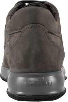 Hogan Heren Schoenen Stijlvolle Collectie Gray Heren