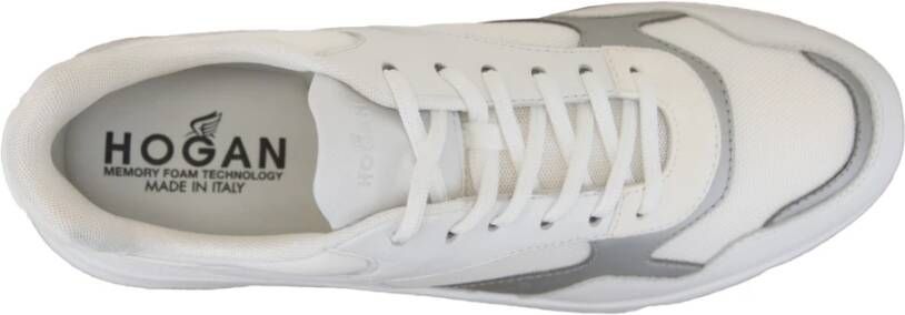 Hogan Heren Veterschoenen Leer Suède White Heren