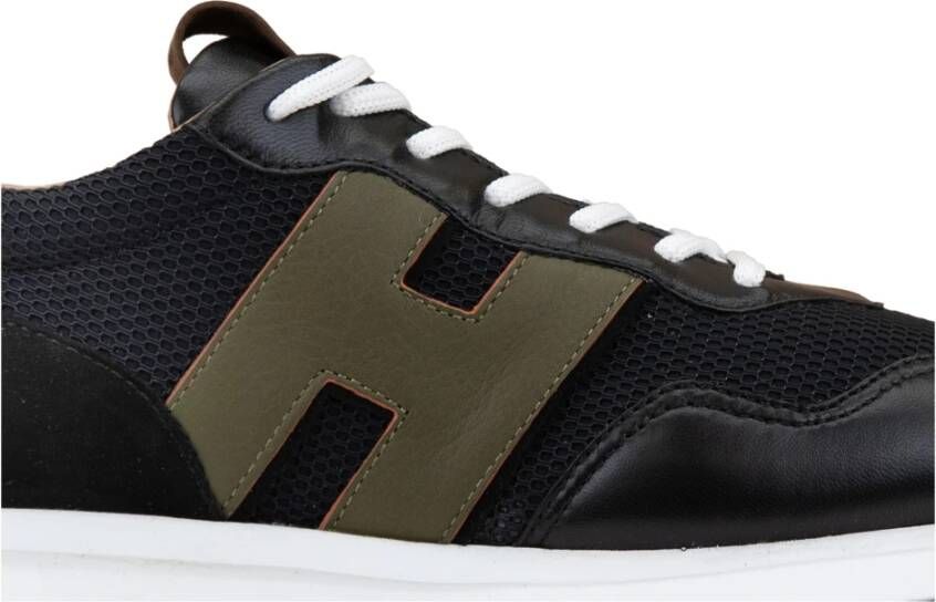 Hogan Heren Veterschoenen Sneakers Black Heren