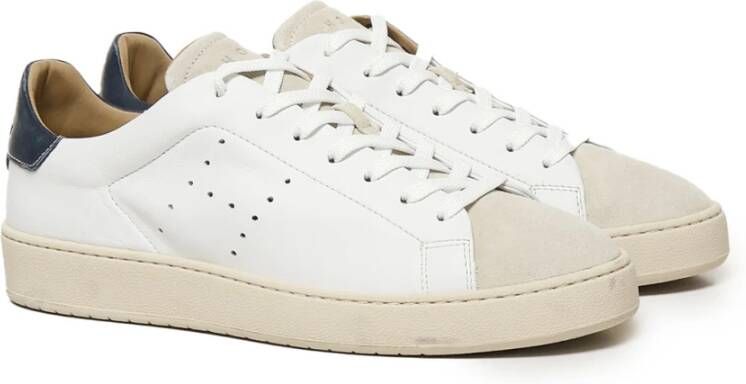 Hogan Herensneakers met leren inzetstukken White Heren